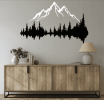 WHITE MOUNTAIN AND DARK FOREST WALL ART