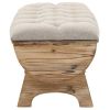 Storage Bench 40.6" Solid Wood Fir