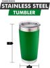 Stainless Steel Tumbler for Hot or Cold Drinks - 4 Color Options