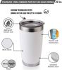 Stainless Steel Tumbler for Hot or Cold Drinks - 4 Color Options
